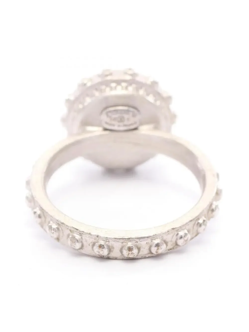 Chanel Cc Logo Ring Sterling Silver #246672C73B